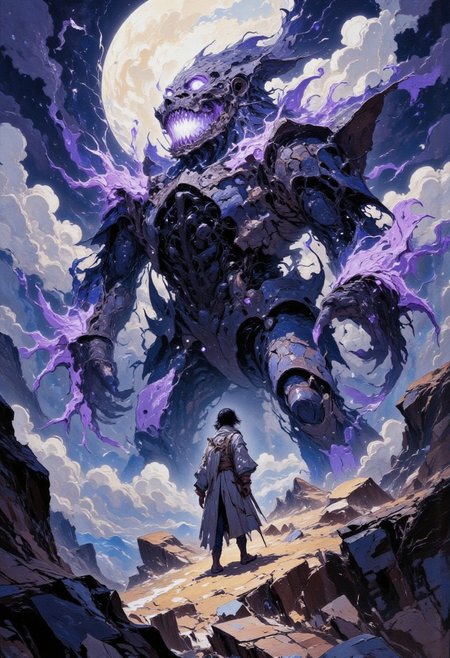 In Kurokumo's celestial peaks, the Night Beast roams the mist-laden valleys. Here, the air is heavy with the scent of divine spirits and mythical monsters.
This is a place where every shadow tells a story, and every blossom carries the weight of a forgotten vow.