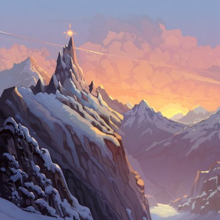 score_9, score_8_up, score_7_up, score_6_up,    ultra detailed, landscape with sharp slate escarpments and distant obsidian cliffs (landscape:1.3), snow covered mountains, caves, magical lanterns lighting up the caves, dwarven structures, stone carved homes, homes inside the mountains, stone temple, houses merging with the mountains, interior of cave