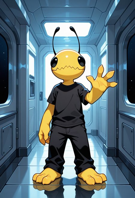Alien Hominid (Illustrious)