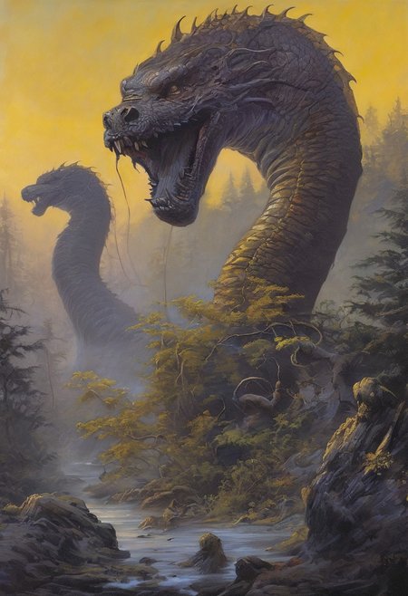 style of Ted Nasmith, score_9, score_8_up, score_8_up, ng_deepnegative_v1_75t, photo, realistic, 
chuck lukacs:1.1", "frank frazetta:1.3", "artgerm:1.4", "jae cheol park \(valentina kallias\):1.3", "Jean-Franois Millet", "Gustave Courbet", "Jules Breton", "Oil painting,
the Binding of the Thorned Serpent, a perilous ritual held once a century when the stars vanish behind the veil of darkness. At the center of the Deadwood Vale, acolytes and high priests use forbidden magic to tether a celestial serpent to their will, amidst chants and sacrificial offerings
,oil painting, traditional media, realistic, moonlight, close up, fantasy style", "dark fantasy, <lora:add-detail-xl:2>
, masterpiece, PYS-XL,