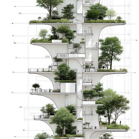 thin arch planter