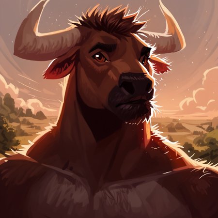 score_9, score_8_up, score_7_up, score_6_up, highland cattle humanoid creature, friendly pose,dynamic composition, highland cattle anthropomorphic, close up portrait