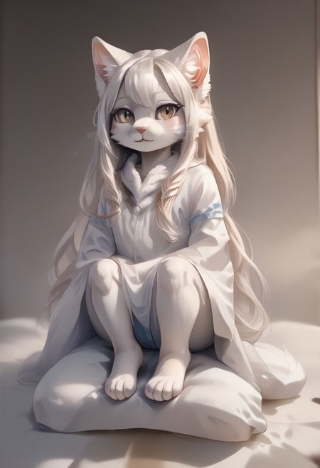 (((Barefoot furry character, full body, cinematic setting, furry female, plantigrade))) 
Illustrate a refined and poised ((cat)) with sleek ((silver-gray fur)) and striking aquamarine eyes. Adorned in fashionable ((attire with subtle botanical patterns)). The figure ((lies barefoot on lounger)) in a luxurious spa environment, surrounded by potted plants like botulinum-producing Clostridium botulinum, amidst bottles labeled "serum" and "elixir," referencing the medical use of botulinum toxin. showing paws soles to viewer.
BREAK, detailed background, 8K, (masterpiece:1.5), intricate details, highly detailed, extreme detail, octane render, fine art, best quality, highres, (detailed face:1.5), ((full_body)), UHD, (((perfect hands))), low light