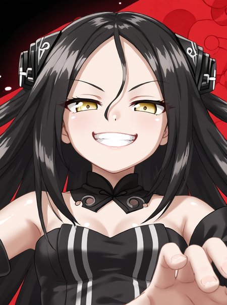 detailed background, shiny skin, rating safe,
<lora:dreamer.pony:1>,
dreamer,
half-closed eyes, evil grin, low angle,