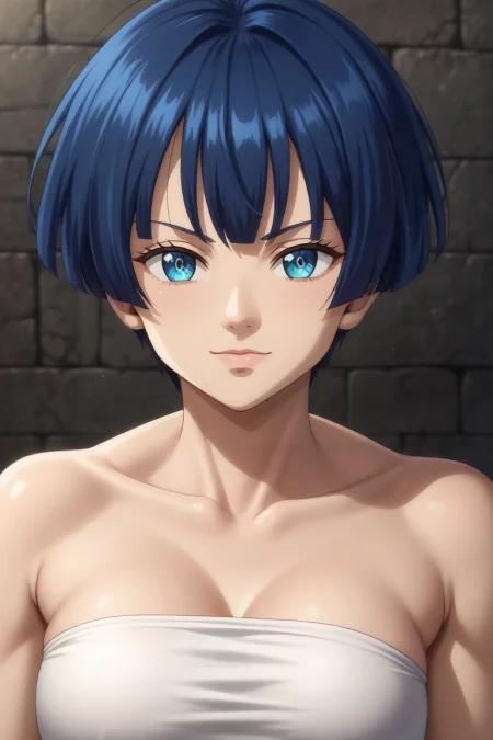score_9, score_8_up, score_7_up, , rating_safe, , , looking at viewer, , 1girl, solo, <lora:gawain_nnt_mny_pony:0.78>, gawain_nnt_mny, blue hair, blue eyes, short hair, bangs, , , ,, <lora:sdxl_lightning_8step_lora:1>