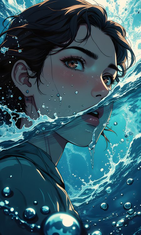 girl crying ocean tears
BREAK anime, d13s3lp2nk, bboil artist style, OBdonman, Anime art, <lora:FLUX\Anime Art V3:0.2>, <lora:FLUX\Synesthesia:0.2>, <lora:FLUX\RetroAnimeS1.1:0.5>, <lora:FLUX\Flux-jijia:0.1>, <lora:FLUX\It's a LoRA for portraits, BUT! actually specialized in backgrounds. v1.0:0.1>, <lora:FLUX\GLSHS:0.2>, <lora:FLUX\Dieselpunk Delight - s0_9 g4:0.4>, <lora:FLUX\OBdonman, anime0style portrait:0.1>