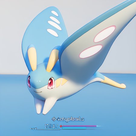 solo
<lora:Celeray-10:1> celeraypal, pink eyes, pokemon \(creature\), blue body, blue antennae with yellow tips, blue wings, white stomach, large wings, togekiss, white markings