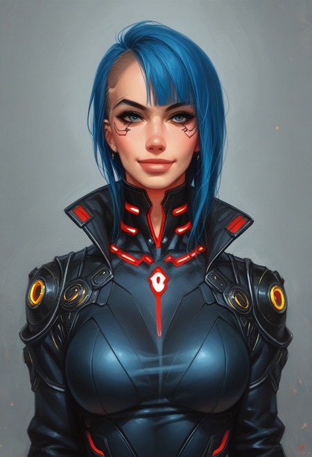 score_9,score_8,score_7,source_anime, rating_safe, colorful, source_anime, assassin style, a ((Cyborg Samurai assassin)) wearing a high collar motorcycle jacket, shoulders implementations of wires and nano Future Tech, reating a Synthwave sunrise scene with bleaked dark colorful Neon and black details,
((full-clothed)), ((night cyberpunk city:1.1))
evil smile,
(upper body:1.5),
front view,
from below,
looking at viewer, battle field, explosion, smoke, standing, dynamic  pose, <lora:Expressive_H:1>expressiveh <lora:m4a1:1> anime, m4a1
((full-clothed))
BREAK 
strange world background score_9, score_8_up, score_7_up, score_6_up, source_cartoon, rating_explicit, Expressiveh, (((((uppper body))))), dynamic pose
