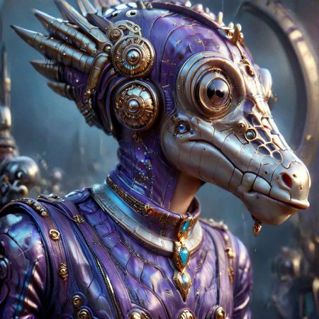 (upper body shot), (kangaroo|giraffe in an intricate spacesuit with a transparent helmet that covers her face completely 
((shooting a RaygunGothicStyleAI that shoots rays in an O shape)), perfect, intricate, :1.1), wearing a super sexy leather ranger outfit, by ZdzisBaw BeksiDski's and H.R. Giger and Stefan Martiniere and Tomer Hanuka, (A giant snail|octopus attacking),  hyper detailed, award winning on artstation.com,(intricate details, masterpiece, best quality:1.4), looking at viewer, dynamic pose, wide angle view, dense fog, Different shades of blue and purple, embellished with gold decoration, fractal art, in the style of nicola samori, Intense gaze, Bright... ,Model, expression