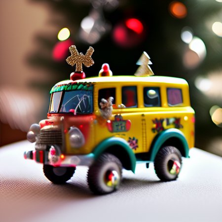 toy truck  christmas ornament, xmsorn