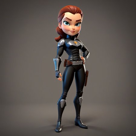 woman Belgian character standing Bounty Hunter, pursuit, capture, reward, relentless, justice, determined, skilled, relentless, pursuit.  <lora:STYLIZARD_v1:0.96>