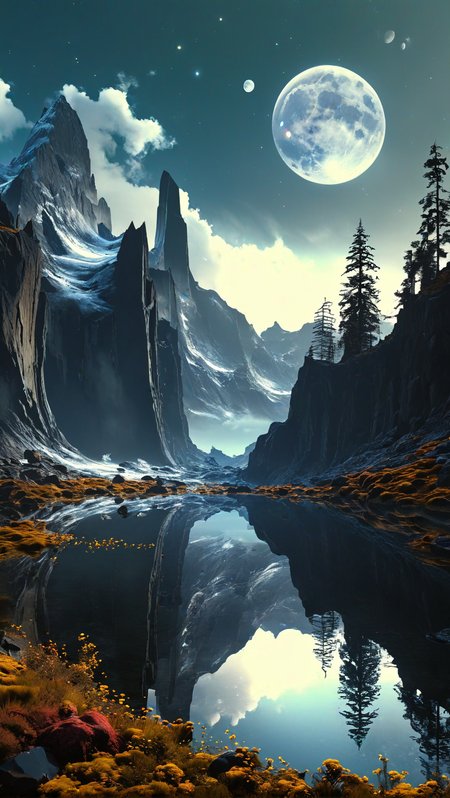 <(score_9,score_8_up,score_7_up,score_6_up,score_5_up,score_4_up):1.0>,
<(Using reflections of lunar serine smells make a realistic image depicting the reason why everything began and ends with a loop of time in fractal unification):1.0>,
<(Epic cinematic brilliant stunning intricate meticulously detailed dramatic atmospheric maximalist digital matte painting):0.9>
<lora:add-detail-xl:1>,
 <lora:MJ52:1>