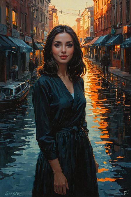 by Margaret Keane and Klaus Pillon in the style of Alena Aenami,  <lora:EnvyAnimeSpeedpaintXL01:1.00>