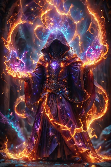 Master of the Occult,
<lora:Fantasy_Wizard__Witches_SDXL:0.75>, hkmagic,
<lora:add-detail-xl:1.0>,
<lora:EnvyBetterHiresFixXL01:1.0>,
<lora:extremely_detailed:1.0>, extremely detailed,
<lora:glowneon_xl_v1:0.6> glowneon, glowing,
<lora:EldritchMixIllustration_1.1:0.25>,
<lora:aiai-DiscoFire-XL1-v1-captions:0.65> aiai-DiscoFire
<lora:ral-exposure:0.6> ral-exposure