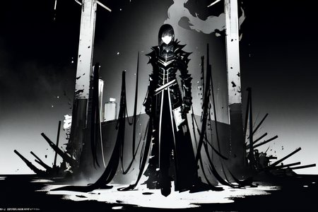 highly insanely detailed, masterpiece, top quality, best quality, highres, 4k, 8k, RAW photo, (very aesthetic, beautiful and aesthetic),  
tsutomu nihei,nihei_tsutomu,blame!,blame gakuen!,abara,TNstyle,sidonia_no_kishi,air conditioner,letterboxed,dark sky,black sky,bridge,machinery,buildings,wire,lantern,walkway,star \(sky\),starry sky,concrete walls,metal walls,gauna,gauna mech,steam,foggy,fog,mist,smoke,ventilation fan,ventilation shaft,cables,tubes,industrial pipes,bones,light particles,clouds,dome,fence,toha heavy industries,tentacles, 
<lora:ABARA:0.7>, 
(1girl:1.3), 
solo focus, 
Grooming Area,Elegant space with polished ebony mirrors reflecting flickering candlelight,intricately carved wooden stools arranged neatly around a central basin,jars of fragrant oils and cosmetics neatly arranged on shelves,and servants standing by with combs and brushes,âââ