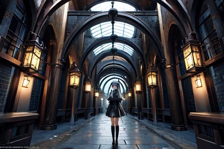 highly insanely detailed, masterpiece, top quality, best quality, highres, 4k, 8k, RAW photo, (very aesthetic, beautiful and aesthetic),  
tsutomu nihei,nihei_tsutomu,blame!,blame gakuen!,abara,TNstyle,sidonia_no_kishi,buildings,gauna,gauna mech,drainpipe,dark sky,black sky,tentacles,wire,dome,lantern,cables,tubes,industrial pipes,air conditioner,machinery,bridge,smoke,foggy,steam,clouds,star \(sky\),starry sky,empty,flock, 
<lora:ABARA:0>, 
(1girl:1.3), 
solo focus, 
Neolithic_architecture,âââ