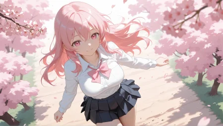 Tsumugi Kawaii girl ILL