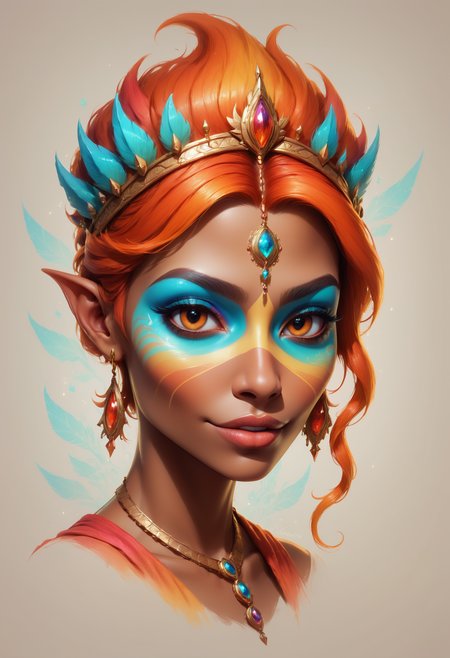 Faded Headshot, faded bottom, faded edges  <lora:FadedHeadshot:0.8>,score_9,score_8_up,score_7_up,score_6_up,score_5_up,score_4_up  Style-SylvaMagic, Portrait of a beautiful peacock, insanely detailed, 8k resolution, digital art, trending on artstation, Vibrant Colours,, a masterpiece, adorable friendly lovely