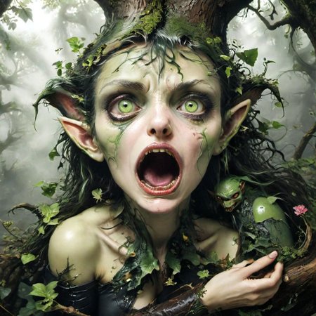 She took me to her Elfin grot, And there she wept and sighed full sore, And there I shut her wild wild eyes