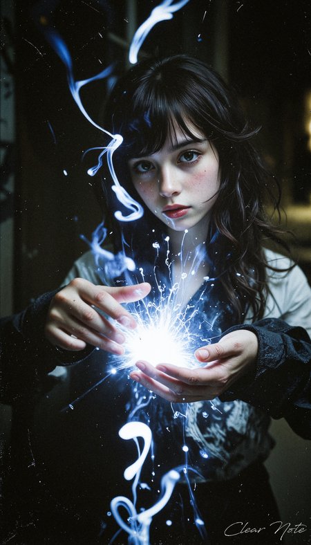 A girl who uses electrical magic. She proves that magic is real.