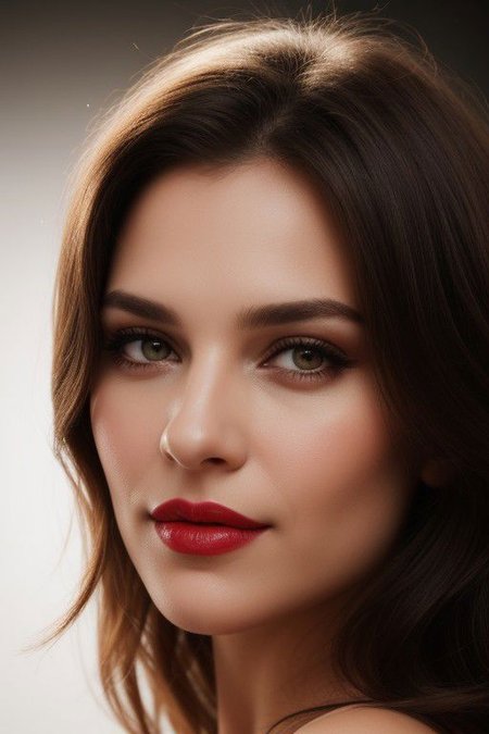 High Key
Glamour Portrait, 
happy
Sexy woman
eyes
glossy red lips
SMILE
Photography Style:
Look at viewer: 1.2
Cinematic light
Even lighting
High key
Visual Detail:
Skin texture
Small skin pores
Technical Aspect:
Ultra-high res
Event light
RAW
