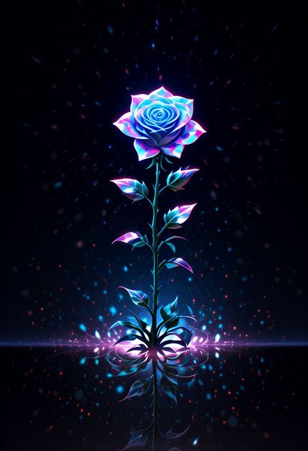 himitsu \(hi mi tsu 2\), reiq,
(very awa, masterpiece, best quality:1.2), general, ice stadium,lineart:1.2, genshin impact,
plant focus, (Iridescent rose:1.5), 
iridescent:1.2, 1r1d3sc3nc3,chromatic abberation, light particles, black background, (shiny, abstract:0.7), underlighting:1.2,  reflection, , 
<lora:NOOB_vp1_detailer_by_volnovik_v1:0.7>  <lora:1r1d3sc3nc3XL:0,6> <lora:spo_sdxl_10ep_4k-data_lora_webui:1>