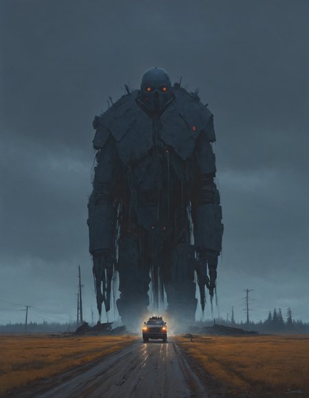 by simon stålenhag,  (dark but beautiful:1.4), (masterpiece, best quality:1.4) , in the style of nicola samori,
<lora:epi_noiseoffset2:0.5> <lora:add-detail-xl:1> <lora:xl_more_art-full_v1:0.5>  <lora:NicolaSamori:0.7>