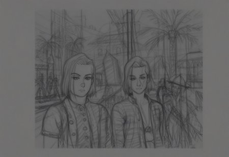 android 18, andy18, raw sketch line art,