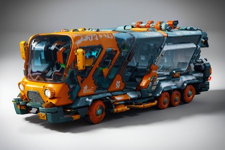 masterpiece, best quality, 1vehicle, cyberpunk,siple design,3d,
 <lora:Vehicle:1>