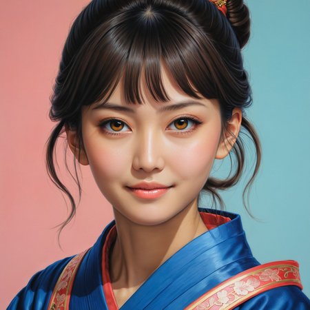 by Natalia Rak and Shintaro Kago,regal, samurai , ,, oil pastel <lora:oil_pastel:1.00>  <lora:more_art:0.35> <lora:RMSDXL_Enhance:0.50> <lora:RMSDXL_Creative:0.50> <lora:RMSDXL_Photo:0.50> <lora:RMSDXL_Darkness_Cinema:0.50> <lora:clothing_slider:1.50> <lora:great_lighting:1.50> <lora:aesthetic:1.50> <lora:looking_at_viewer:1.50> <lora:photorealistic_portrait_v2:0.25> <lora:attractive_v2:0.15> <lora:extremely_detailed_v2:0.25> <lora:add_detail:0.25> <lora:perfect_eyes:0.25> <lora:perfect_hands:0.50> <lora:midjourney:-0.15>