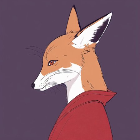 <lora:mayonoseart:1>,  mayonoseart, 


10s, androgynous, animal, animal on shoulder, cape, fox, japanese clothes, profile, upper body