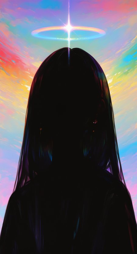 masterpiece, best quality, Good quality, very aesthetic, absurdres, newest, 1girl, bristle, Transhumanism,
looking_at_viewer, rainbow background <lora:ponyv5_noobV065S_1_adamW-000013:0.7> <lora:USNR_STYLE_XL_lokr:0.45> <lora:EtherSDXL:0.15> <lora:748cmSDXL:0.8>