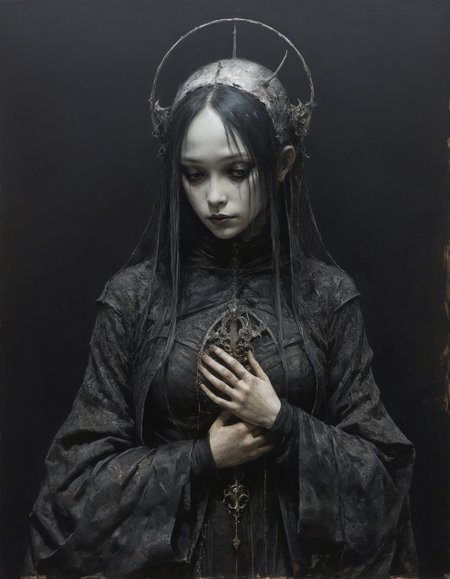by Tsutomu Nihei,  (gothic but extremely beautiful:1.4), (masterpiece, best quality:1.4) , in the style of nicola samori,
<lora:epi_noiseoffset2:0.5> <lora:add-detail-xl:1> <lora:xl_more_art-full_v1:0.5>  <lora:NicolaSamori:0.7>