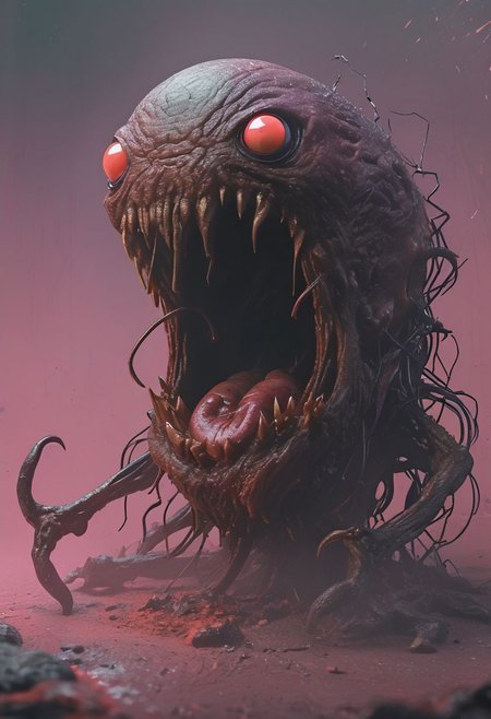 (horror Life form, body snatcher, noodly arms and demonic face, multiple mouthed creature of darkness, multiple tongues licking everything leaning a slime visual:1.4), (in the style of Stephen Gammell and Guillermo del Toro:1.5), (Life in an incubator, plants growing alongside human flesh, ants in hair, dirt bed), long-shot, far-off, very-person octane, 8k, 8mm depth of focus, (low perspective:1.6), high-end scattering colors. 8k, Cinematic Render, Fantastical mood, Unreal engines inside a frame after with many dead  blood on them, With, photoshop in order for artstation, cinematic and Cinema, Dark kimura artstyle on render hyper-out characters on floors UHD lifelike, 4k hyperdetailed, octane cinema4k render and skin frame cyberpunk, hypermaximalist, directed by Reilerealistic 8k render photorealistic level quality perfect resolution, 8k texture, volumetric hazy dark fantasy digital composition art, cinema National Geo coherency, CGSociety   sharp focus ambient, post processing Wires glitchcore texture, intricate
<lora:MercuryXL:0.3> <lora:DrippingXL:0.3>