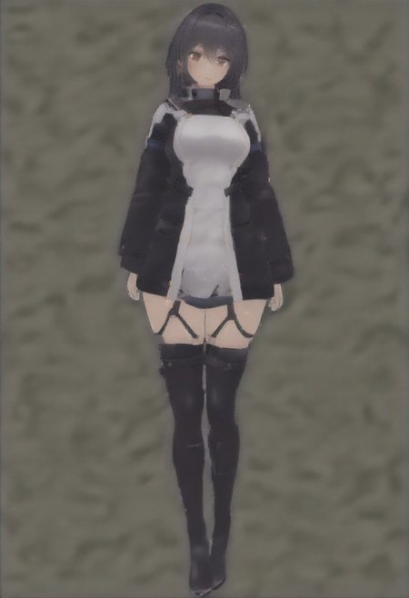 masterpiece, best quality, amazing quality,,, shiny skin,,,,,,,,<lora:Etra_V1:1>,etra-outfit1,thigh boots,legwear garter,narrow_waist,skinny,slender,
