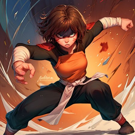 score_9, score_8_up, score_7_up, score_6_up, score_5_up, score_4_up, rating_questionable, 1girl, smelerbee, fighting stance,