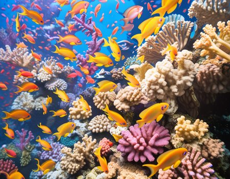 score_9, score_8_up, score_7_up, score_6_up, score_5_up, score_4_up, source_anime, BREAK  best quality, very aesthetic, absurdres, coral, fish, underwear, no humans, <lora:the_red_sea_ponyDiffusionV6XL_v6_Lion_2100_v1.03:1>