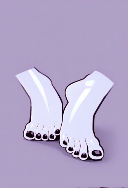1girl, uraume, 5-perfect-looking-toes:2,white skin
 dynamic view poses,
, black toenails, glossy toenails, feet focus, feet on the floor, facing viewer