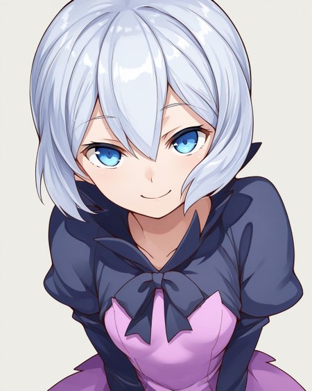 masterpiece, best quality, highres, simple background, looking at viewer, smile,
1girl, kijima_shia, shia_dress,
<lora:kijima_shia_il_v1:1>
