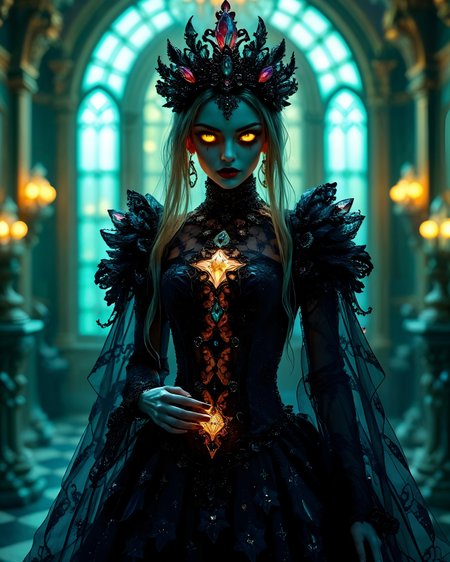 The Elegant Terrors Clothing Set: The Woeful Damsel