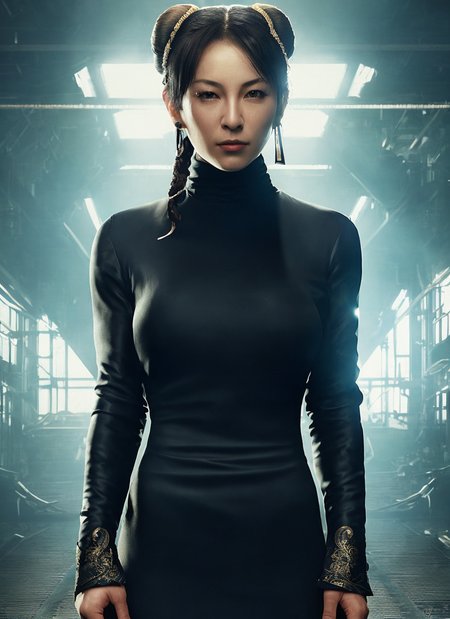 A stunning intricate full color portrait of (sks woman:1),
wearing a black turtleneck,
epic character composition,
by ilya kuvshinov, alessio albi, nina masic,
sharp focus, natural lighting, subsurface scattering, f2, 35mm, film grain