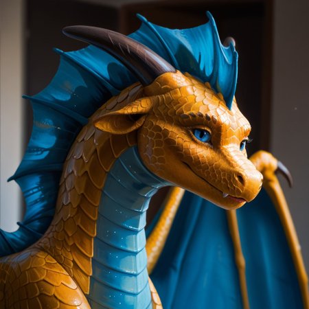 score_9, score_8_up, score_7_up, score_6_up, score_5_up, score_4_up, masterpiece, high quality, realistic, detailed, best quality, solo, rating_safe, source_furry, bedroom, smiling, seductive, looking at viewer, standing, AquaticDragon, dragon, scales, head frill, head crest, western dragon, wings, spotted scales, yellow scales, blue frill, blue underbelly, 1girl, female, feral, close up