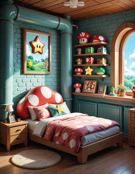 Mario bedroom pony