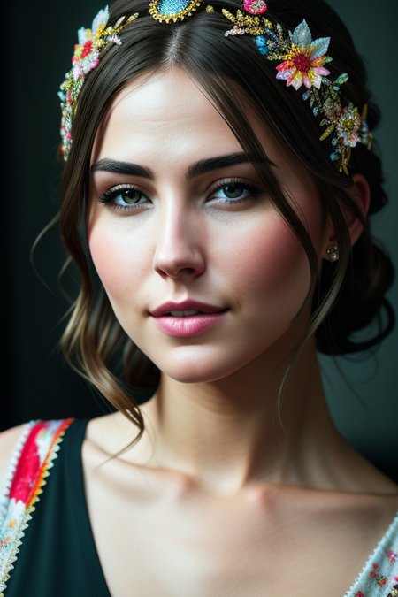 lmf01mv1, RAW photo, a photo of woman, (insane skin detail), (photorealistic skin:1.2), hdr, (insane details, hyper realism:1.2), soft lighting, (rim lighting:1.3), color grading, focused, (high skin detail:1.2), color correction, masterpiece, best quality, 8k, canon 5d, f/1.8, iso 6400,wide-angle, HDR, bloom, Chromatic Aberration, Photorealistic, extremely detailed, trending on artstation, trending on CGsociety, Intricate, High Detail, dramatic <lora:lmf01mv1-000009:0.4>