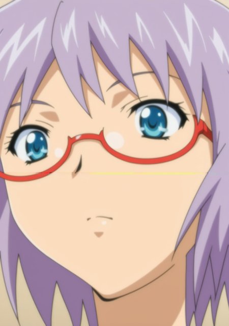 <lora:Suzuna_Illustrious_from_Jinkou_Shoujo_Henshin_Sex_Android-000009:1>,suzuna,anime coloring,anime screencap,red eyewear,original,