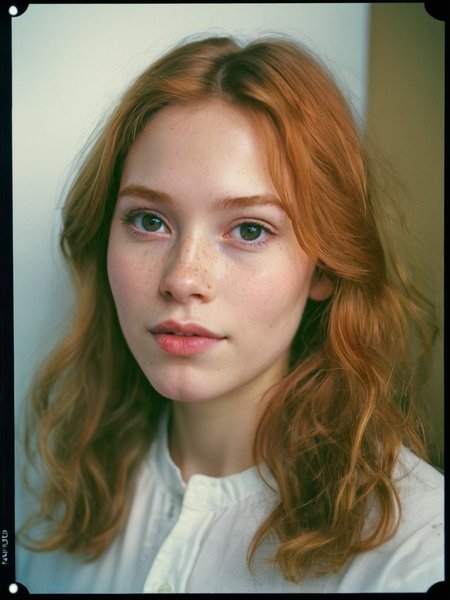 Analog photo of a woman looking like Daisy_Carmichael_P_MXAI_SDXL close-up portrait