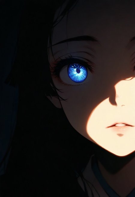 1girl,Shinobu Kocho(Demon Slayer: Kimetsu no Yaiba), solo, dark, light, masterpiece, best quality, very aesthetic, close up,  parted lips