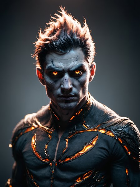 professional 3d model Pain Creator is a demi god,portrait,man,otherworldly,ominous,sinister,super hero themed,futuristic,stunning,intricately detailed,masterpiece,<lora:dark_fantasy_art:0.2>,<lora:xl_more_art-full_v1:0.5>,<lora:RMSDXL_Darkness_Cinema:1.5>,<lora:RMSDXL_Creative:0.2>,<lora:RMSDXL_Enhance:0.3>,<lora:f0cusXL:1>,f0cusXL style,style,bold colors,comic book style,((solid white background)),, glow effects, godrays, Hand drawn, render, 8k, octane render, cinema 4d, blender, dark, atmospheric 4k ultra detailed, cinematic, Sharp focus, big depth of field, Masterpiece, colors, 3d octane render, 4k, concept art, trending on artstation, hyperrealistic, Vivid colors, extremely detailed CG unity 8k wallpaper, trending on CGSociety, Intricate, High Detail, dramatic, true to life, HDR image,High detail resolution,soft eyes,natural skin,high detailed face,high detailed cloth,film photography,vintage,cinematic lighting,realistic,sharp focus,(very detailed),((4K HQ)),depth of field,f/1.2,Leica,8K HDR,High contrast,shadows, bokeh,(detailed and realistic skin texture),(detailed clothing),(detailed background),detailed skin,(highly detailed skin),(8K HDR photo),realistic texture,realistic shadows,accurate to life,living image,lifelike, RAW candid cinema, 16mm, color graded portra 400 film, remarkable color, ultra realistic, textured skin, remarkable detailed pupils, realistic dull skin noise, visible skin detail, skin fuzz, dry skin, shot with cinematic camera . octane render, highly detailed, volumetric, dramatic lighting