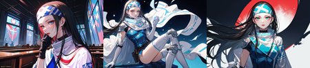 highly insanely detailed, masterpiece, top quality, best quality, highres, 4k, 8k, RAW photo, (very aesthetic, beautiful and aesthetic), 
__lazy-wildcards/cosplay-char/ShinMegamiTensei/beth/prompts__, 
<lora:zs_Beth:0.8>, 
(1girl:1.3), 1other, 
__lazy-wildcards/dataset/background__,âââ