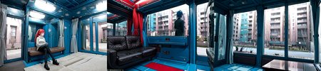 (otherworldly), highly insanely detailed, masterpiece, top quality, best quality, highres, 4k, 8k, RAW photo, (very aesthetic, beautiful and aesthetic), 
1girl, asian female, facing viewer, turtleneck, pants, 
<lora:MM5-v1:0.7>, blue wall, window, sitting, Magic Mirror Car, MM5, indoors, 
1girl, solo, 
(__lazy-wildcards/char/haircolor__),âââ